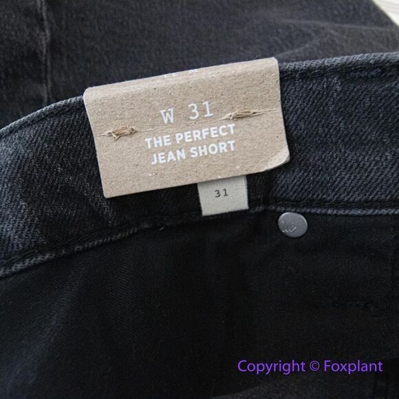 New! Madewell The Perfect Vintage Jean Short in lunar‎ wash, size 31 - Picture 16 of 16